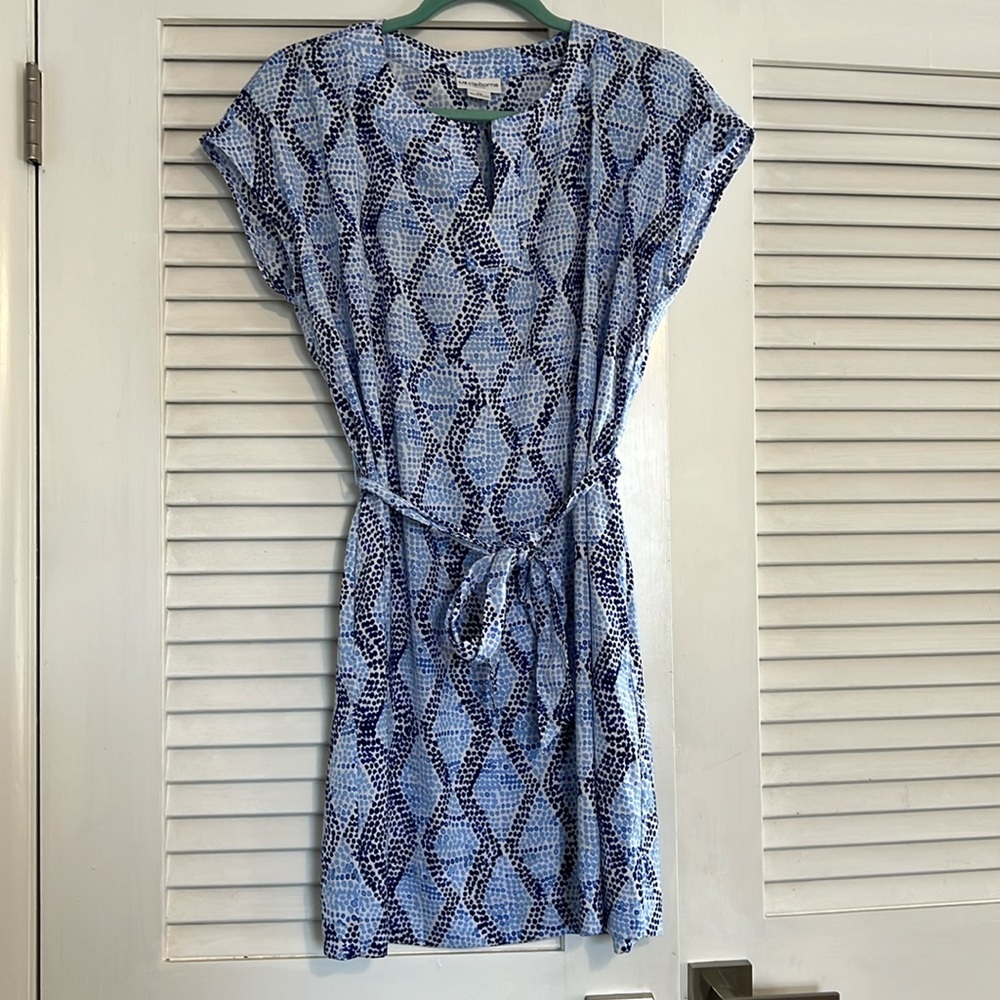 Blue dress
